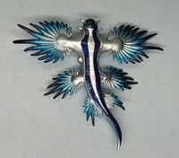 Nature Technicolor Blue Dragon