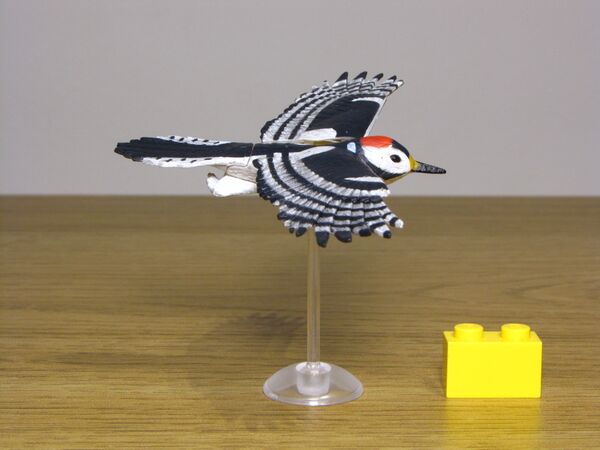 Kaiyodo Great spotted woodpecker 01.JPG