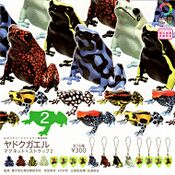Nature Technicolor Dendrobates 2 magnets & straps