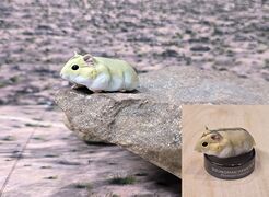 Kaiyodo Hamster Lunch Dzungrian hamster