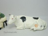 271 Black/white Cow Lying