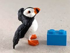Schleich WELTRETTERBANDE Puffin