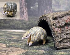 Takara Tomy Ania AS-45 Brazilian three-banded armadillo