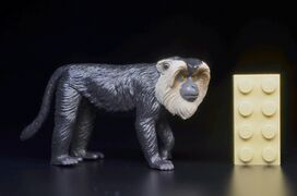 ToyMany Lion-tailed Macaque