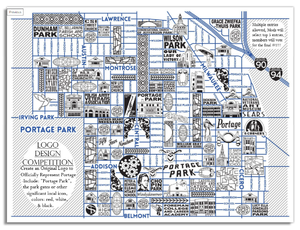 Portage Park Map by Joe Mills - logo design flyer v2.png