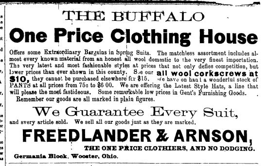 Buffalo One Price Clothing House WCD Page318860407.JPG