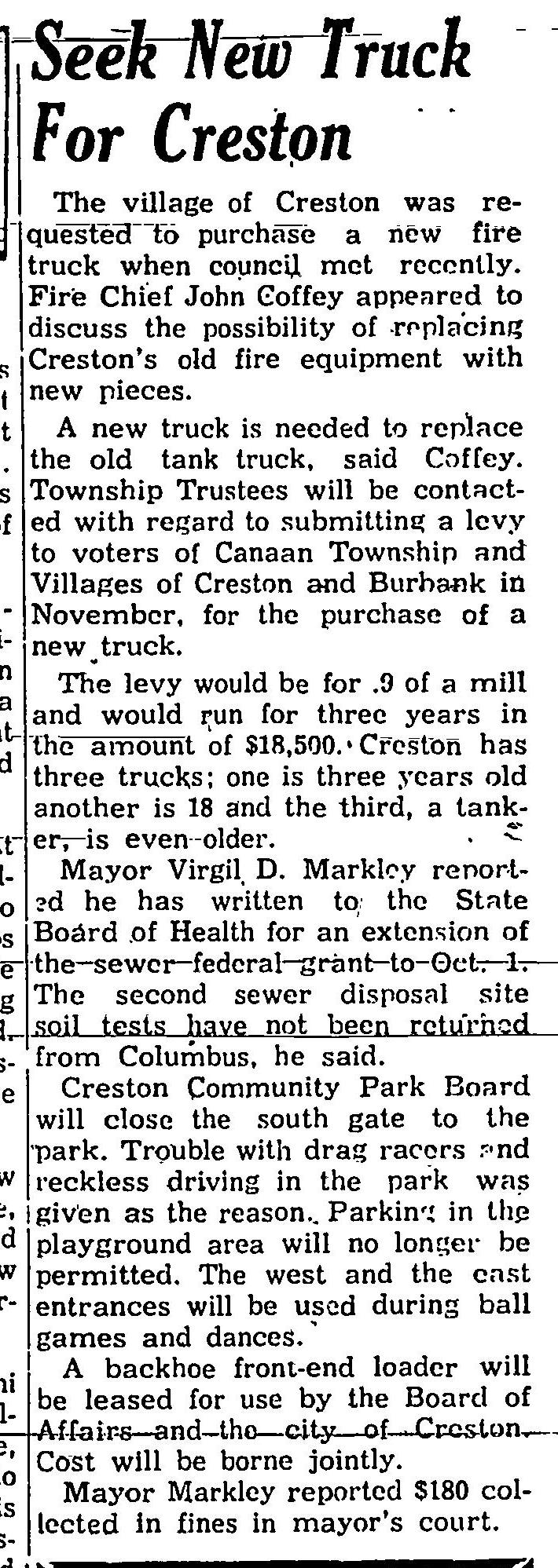 Page 2 of Rittman Press,published in Rittman, Ohio on Wednesday, July 15th, 1964.jpeg