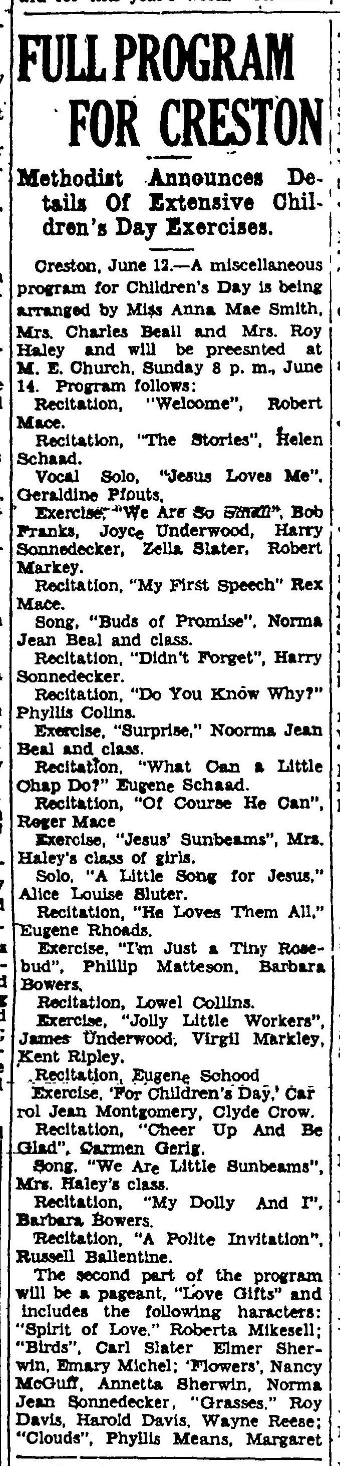 Page 2 of Wooster Daily Record,published in Wooster, Ohio on Friday, June 12th, 1936.jpeg