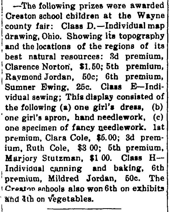 Page 5 of Creston Journal,published in Creston, Ohio on Wednesday, October 25th, 1916.jpeg