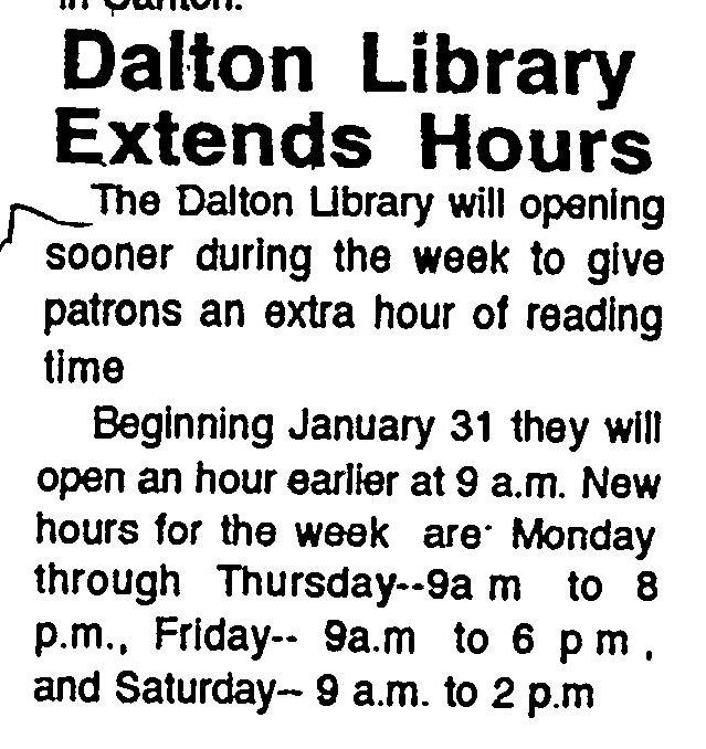 Dalton Library Media Gallery Wayne County, Ohio Online Resource Center