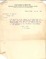 Letterhead 1923. Wooster, Ohio. Parker Collection. [1]