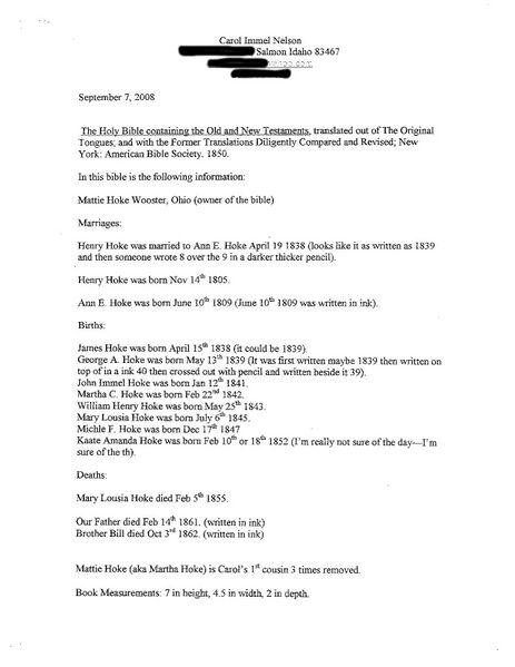 File:Accompanying Paperwork, Hoke Family Bible-page-001.jpg