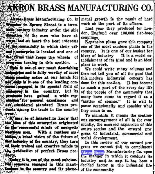 File:Akron Brass Manufacturing Co,Shreve News19401031p3.png