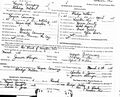 Marriage record for Gladys (Miller) Carmony, 1928