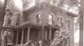 Front of Christmas Knoll house after the tower was added on to the house in the mid-1880s by Dr. J. H. Todd.