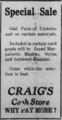 sale ad, [1].