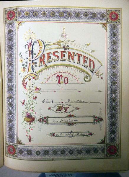 File:Durstine-SwinehartBible-PresentedPg.jpg