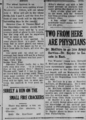 "Surely a Run on the Small Fire Crackers" articles, [3].