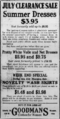 sale ad, [9].
