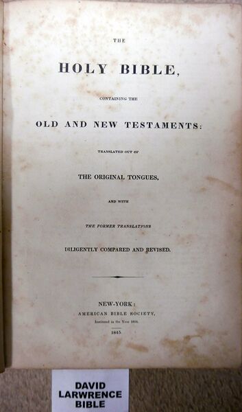 File:LawrenceDavBible-TitlePg.jpg