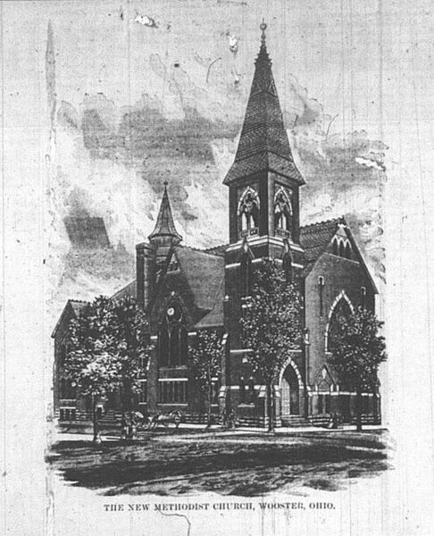 File:Methodist Church Wooster Dedication 1887 image.jpg