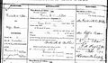Marriage record for Frederick O. Miller