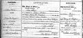 Marriage record for Mary (Clepper) Miller