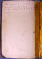 Handwritten notation found on the inside cover of the John Bunch/Bunce Family Bible.