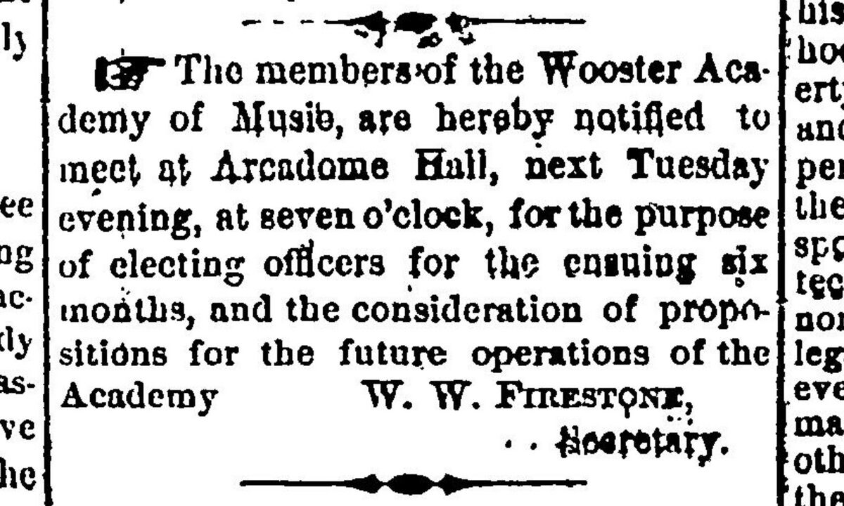 Arcadome Hall Media Gallery Wayne County, Ohio Online Resource Center