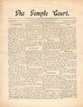 The Temple Court Oct 1906 page 1