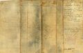 Back side of James Lance Land Patent for R12 T18 S10 NW QRT