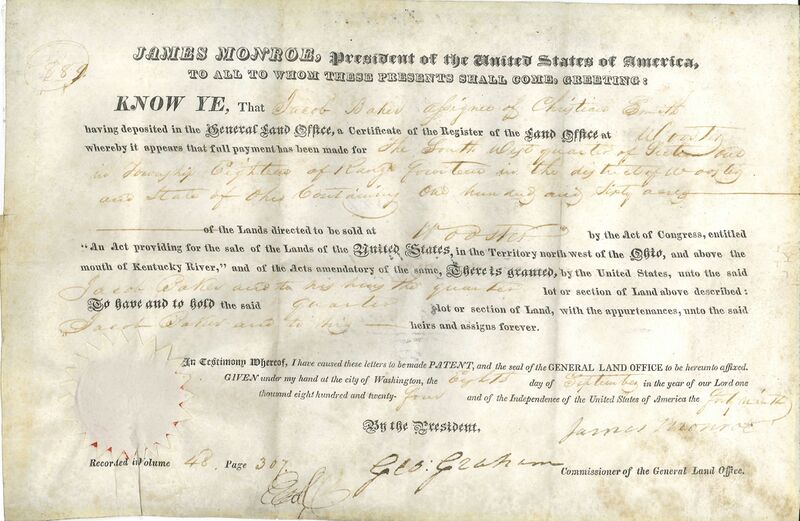 File:USALandPatent-R14T18S01SWQRT.jpg