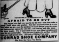 1913 ad, [1]"Conrad Shoe Company"