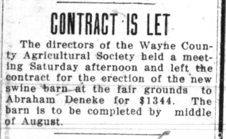 Wayne County Democrat, 1912-MAY-08 p.12